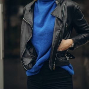 ژاکت سفید شیک
