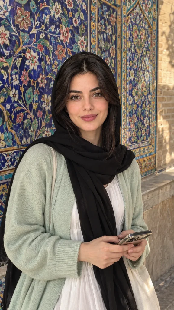 پرامپت عکس دخترانه
