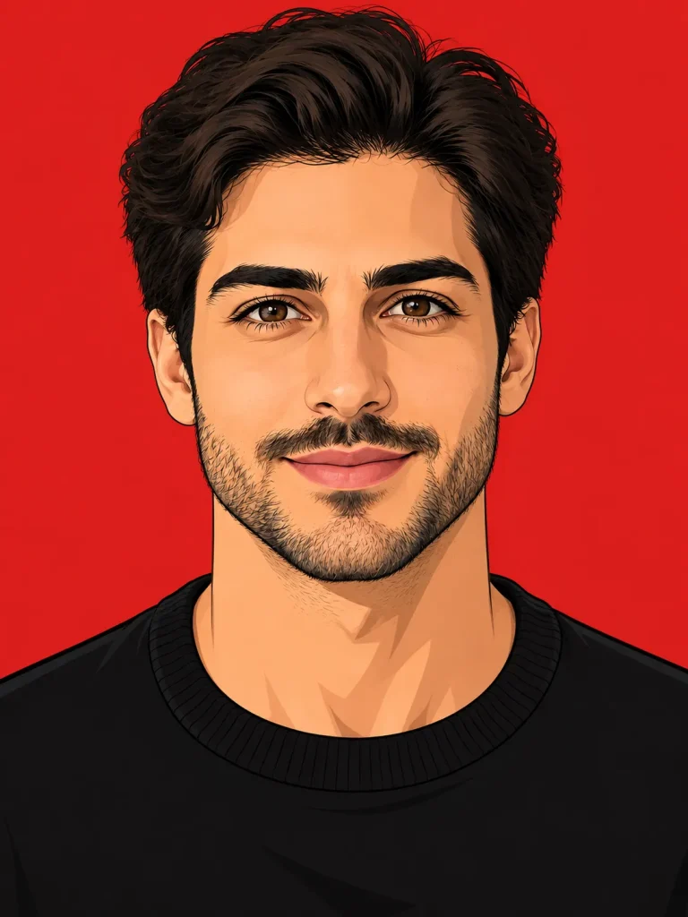 پرامپت عکس پسرانه